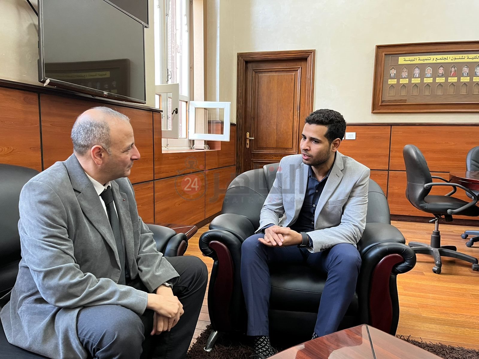 القاهرة 24 مع مستشار وزير التعليم العالي