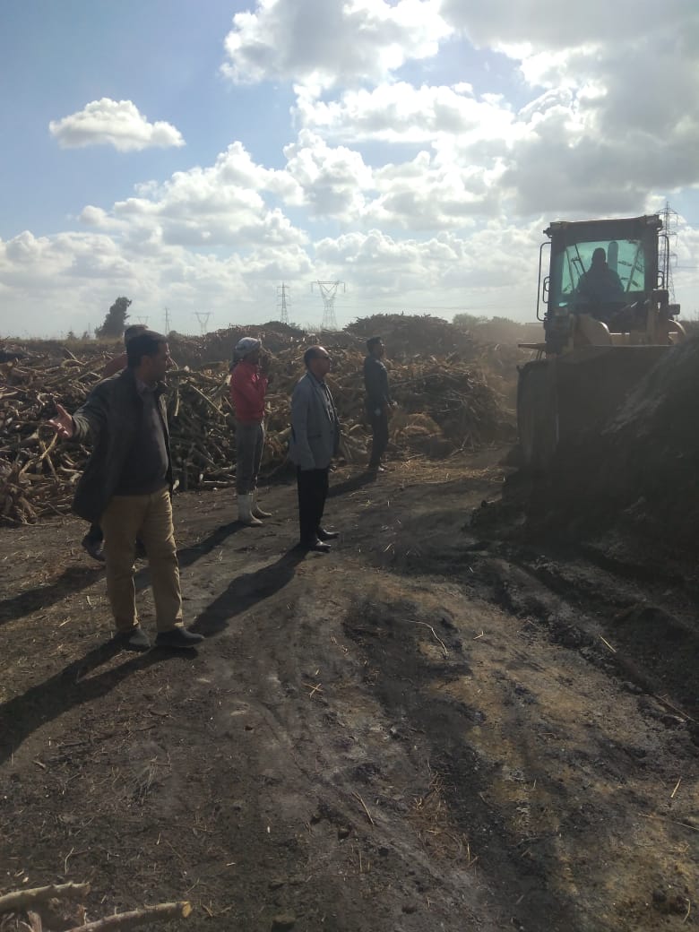 إزالة 207 مكمورة فحم عشوائية بمركز الدلنجات بالبحيرة