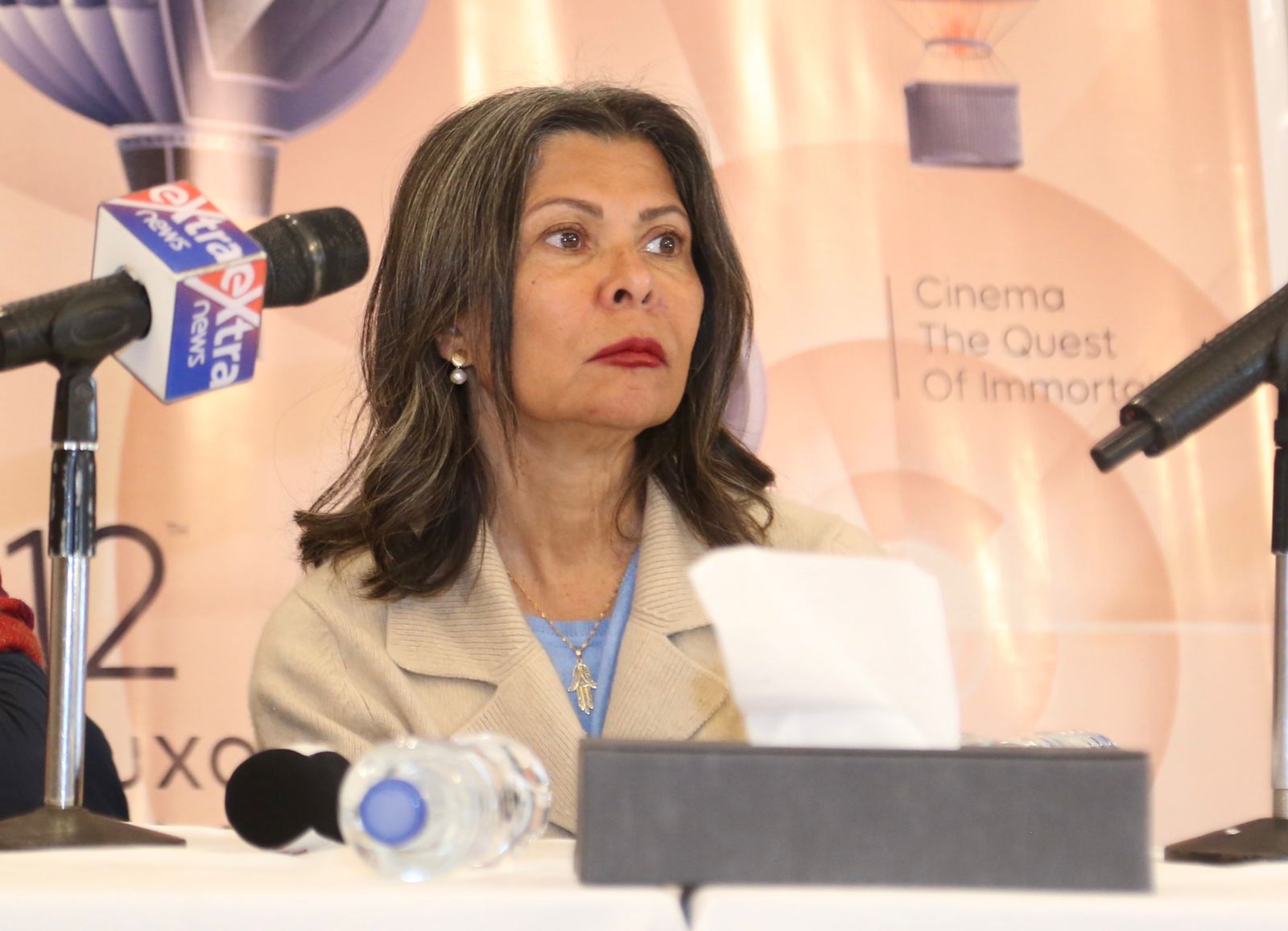 ندوة نساء في المشهدة السينمائي بمهرجان الأقصر للسينما الأفريقية (14)