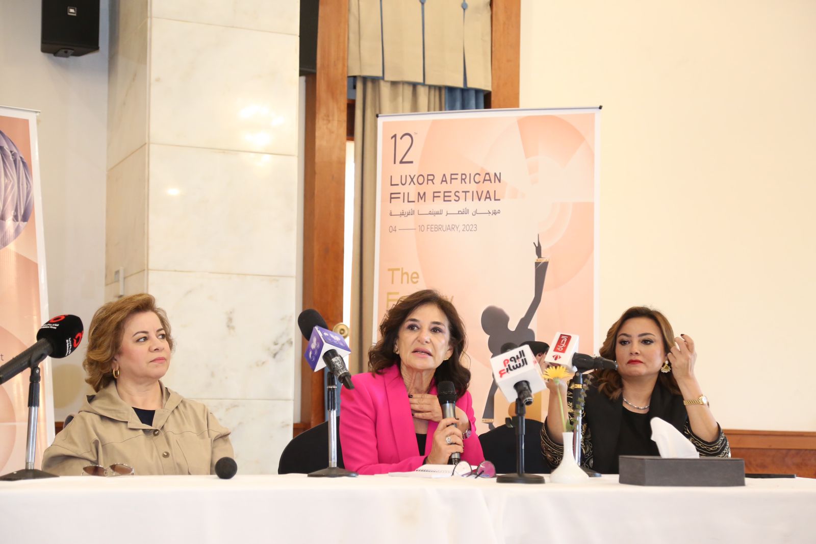 ندوة نساء في المشهدة السينمائي بمهرجان الأقصر للسينما الأفريقية (15)