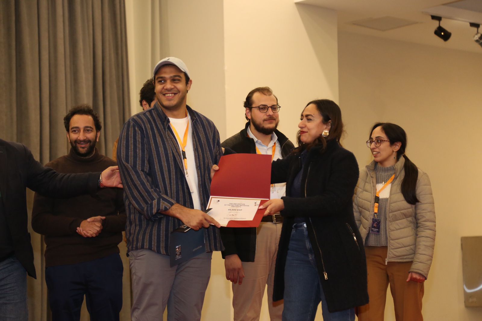 تسليم جوائز مشروع فاكتوري في مهرجان الأقصر للسينما الأفريقية (1)