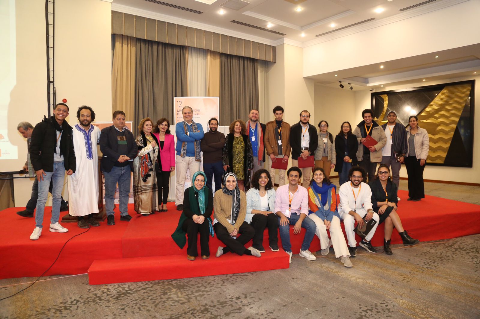 تسليم جوائز مشروع فاكتوري في مهرجان الأقصر للسينما الأفريقية (4)