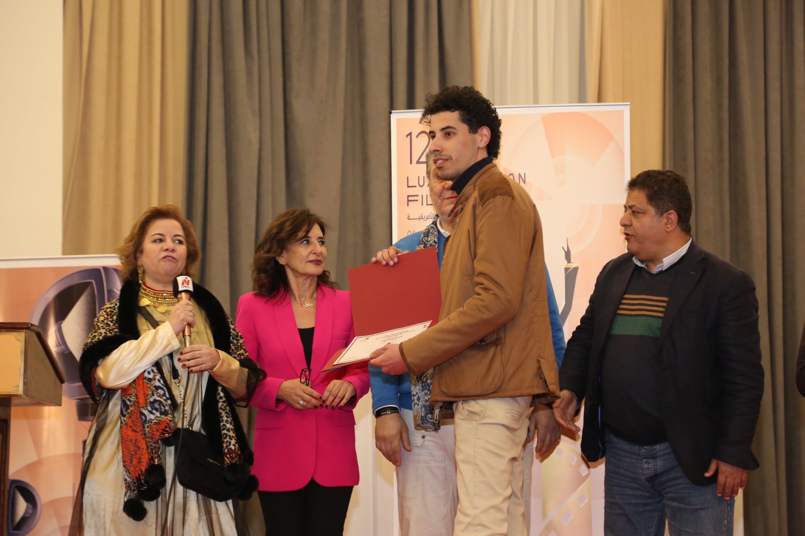 تسليم جوائز مشروع فاكتوري في مهرجان الأقصر للسينما الأفريقية (6)