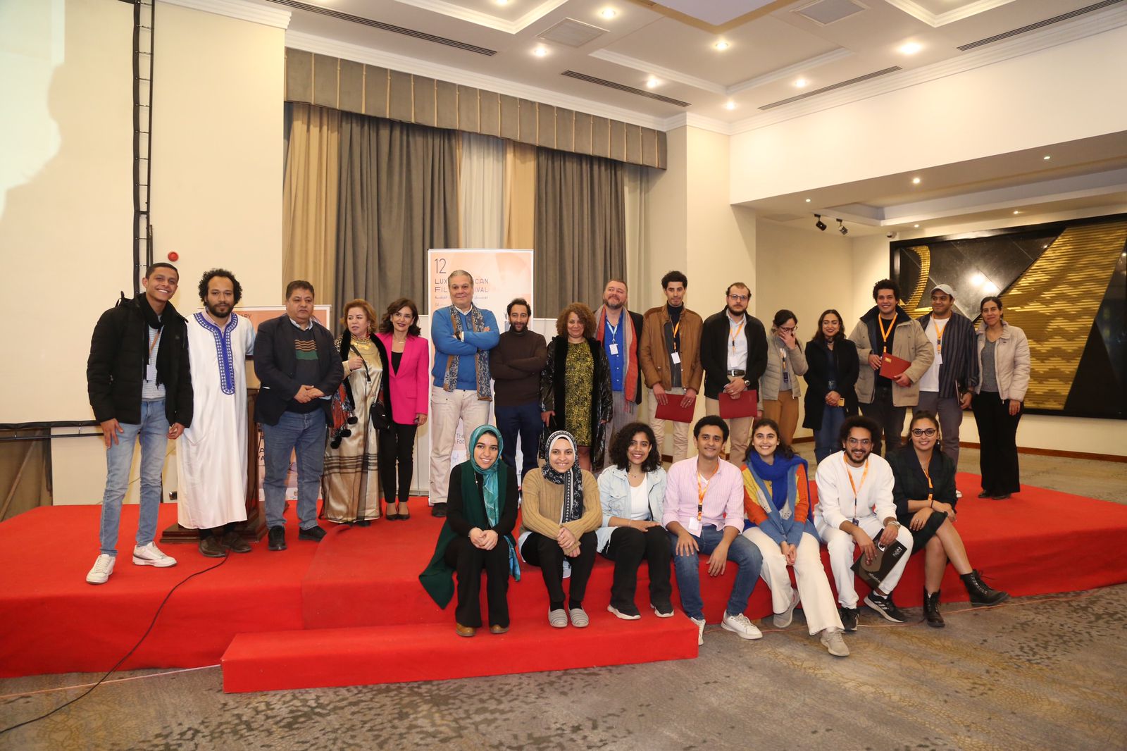 تسليم جوائز مشروع فاكتوري في مهرجان الأقصر للسينما الأفريقية (7)