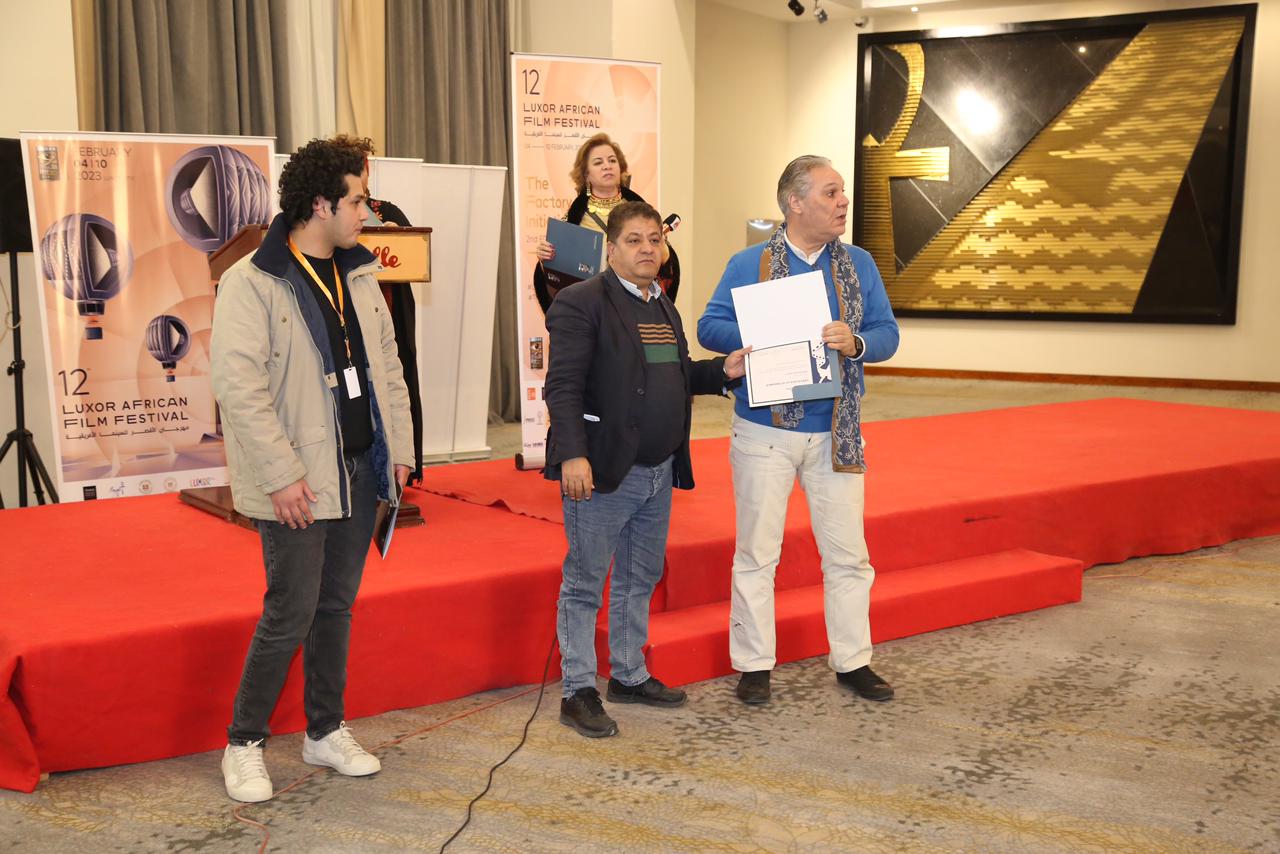 تسليم جوائز مشروع فاكتوري في مهرجان الأقصر للسينما الأفريقية (8)