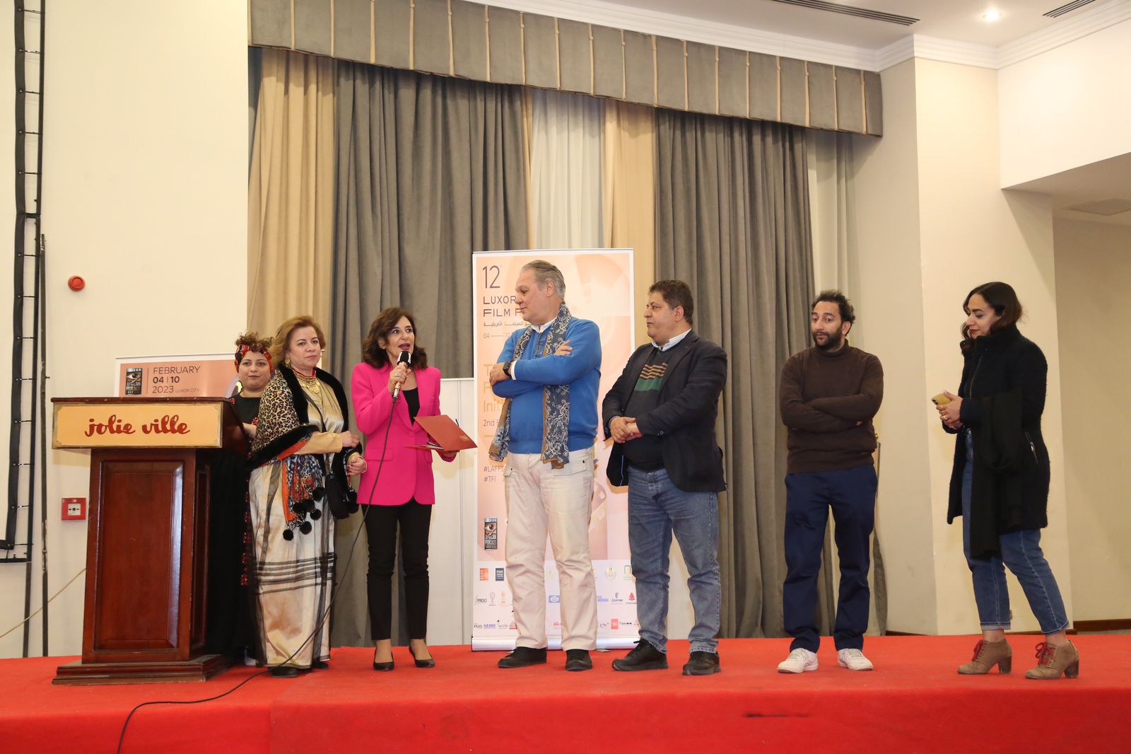 تسليم جوائز مشروع فاكتوري في مهرجان الأقصر للسينما الأفريقية (10)