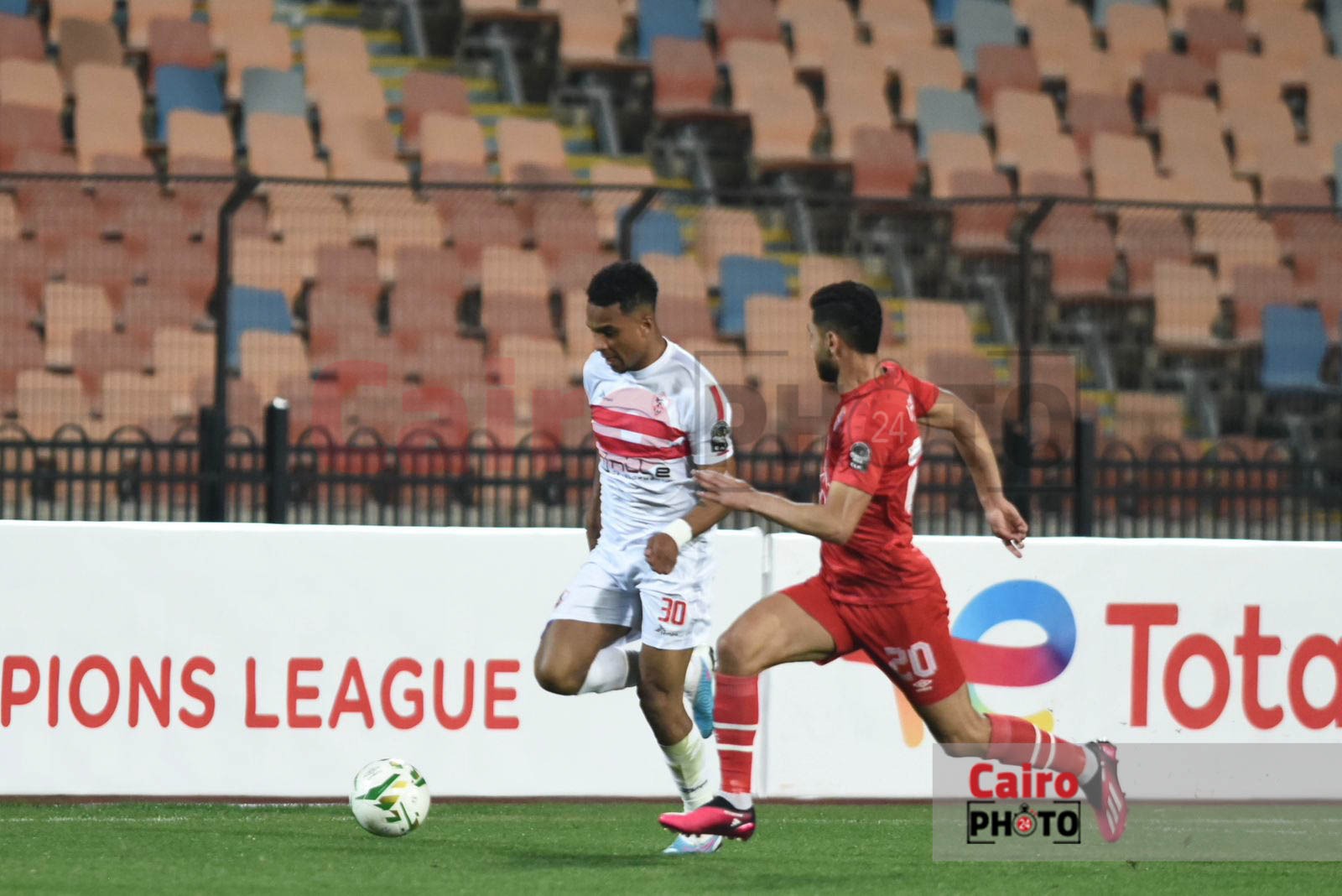 مباراة الزمالك وشباب بلوزداد (4)