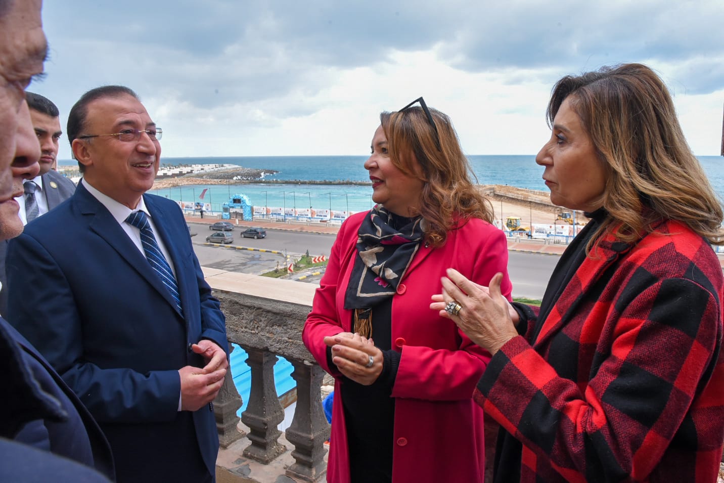 وزيرة الثقافة تتابع الأعمال بمركز الحرية للإبداع بالإسكندرية