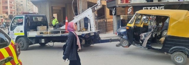 ضبط مركبات مخالفة في الزقازيق 05