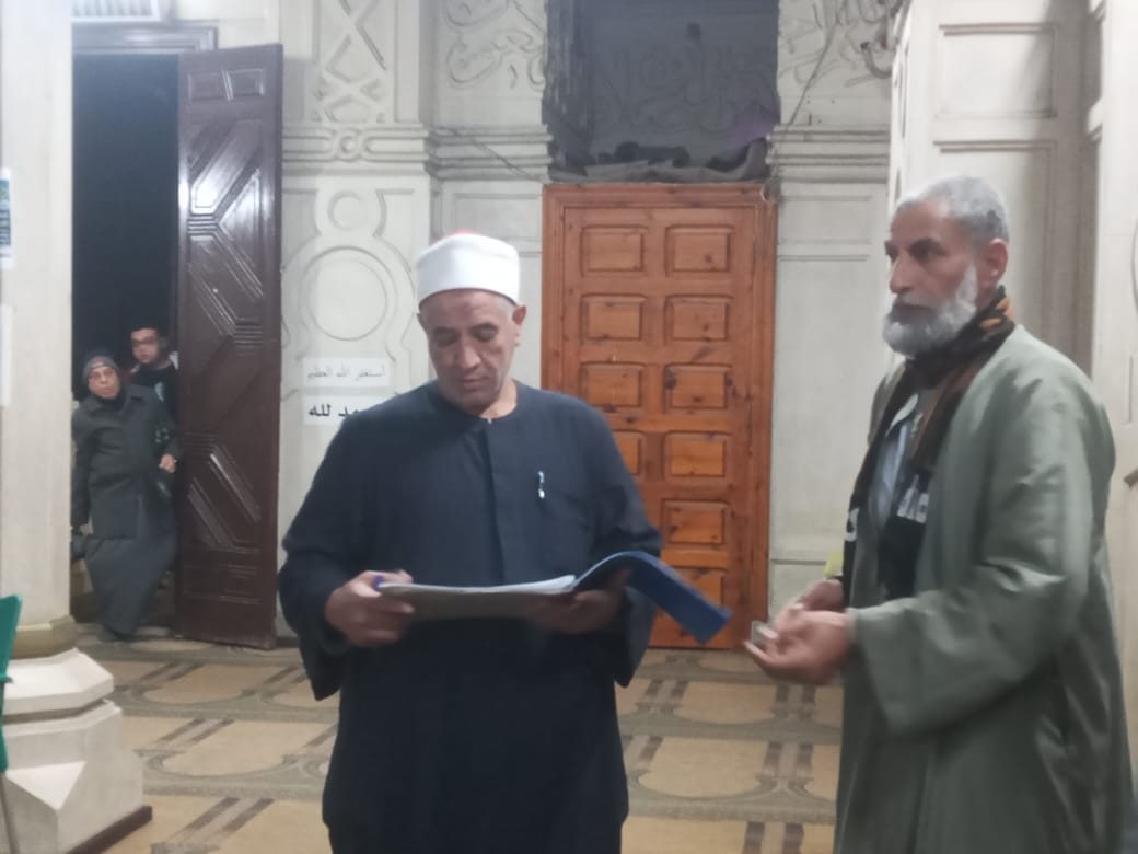 جولة وكيل الأوقاف بالإسكندرية على المساجد