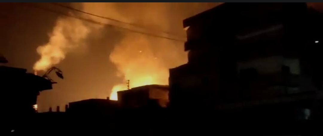 حريق مصنع الطوب 5