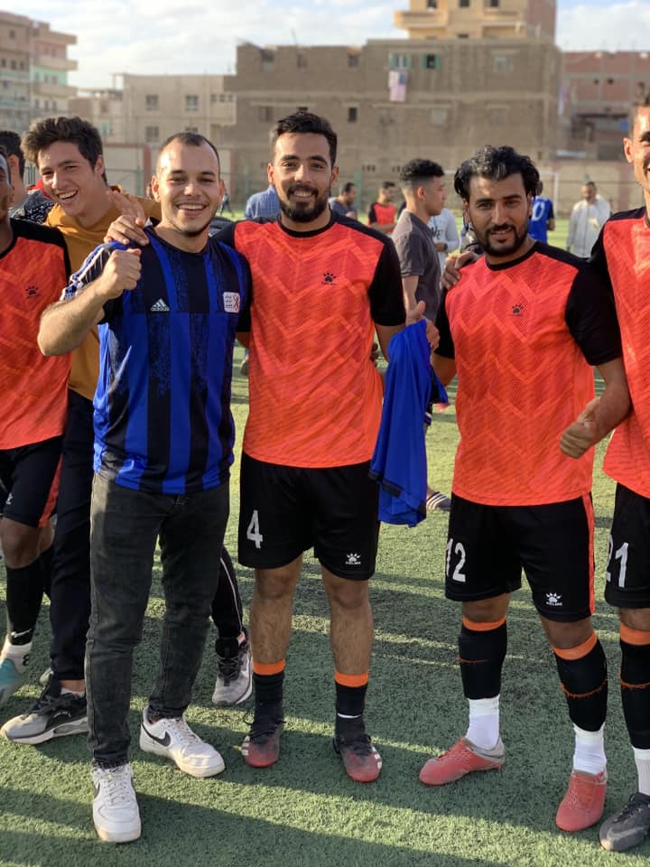 احتفالات أبشيش بالصعود لدوري الدرجة الثالثة