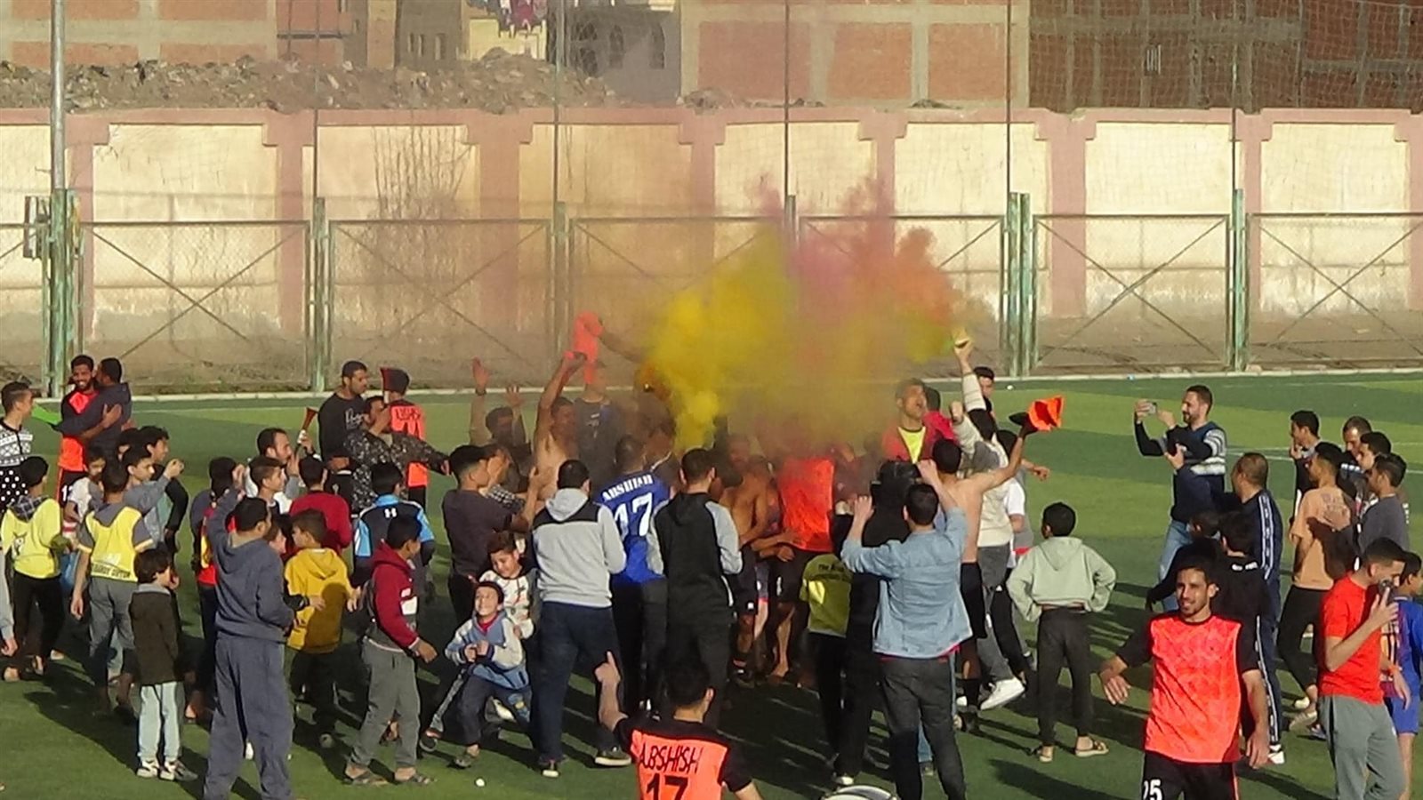 جانب من الاحتفالات