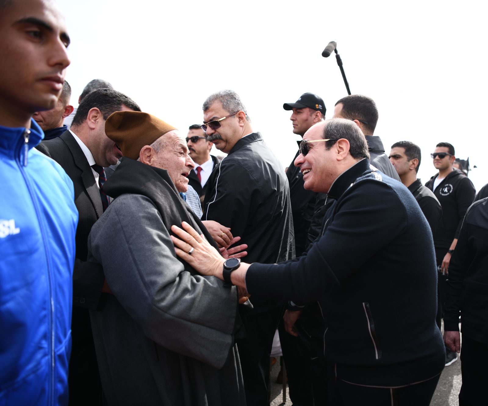 الرئيس السيسي في جولة تفقدية لأكاديمية الشرطة فجرًا (10)