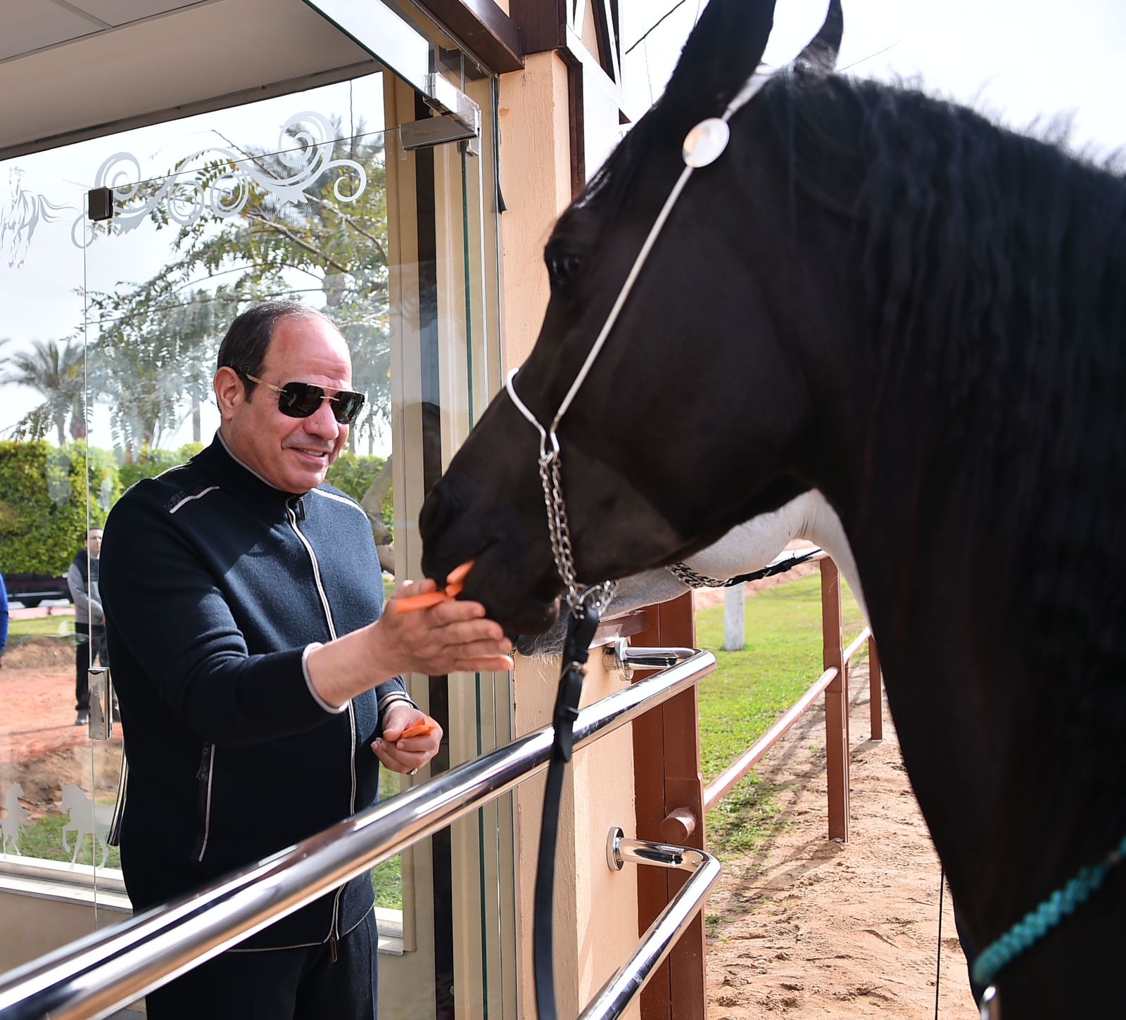 الرئيس السيسي في جولة تفقدية لأكاديمية الشرطة فجرًا (15)