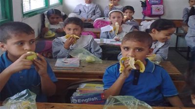 “التضامن الاجتماعي”: توزيع الوجبة المدرسية على الطلاب خلال الفصل الدراسي الثاني
