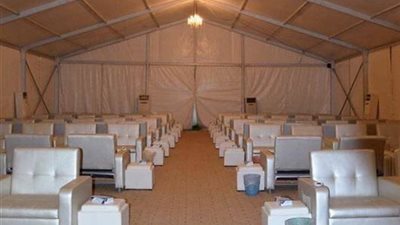 رئيس البعثة يطمئن المصريين: خيام الحجاج ضد الحرائق والتيارات الهوائية