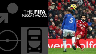 صلاح يفوز بجائزة بوشكاش لأفضل هدف (صورة)