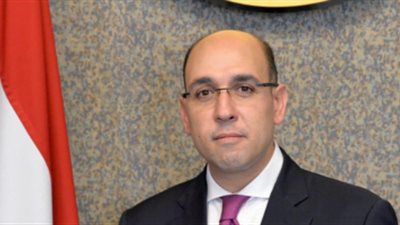 المستشار أحمد حافظ متحدثا باسم وزارة الخارجية