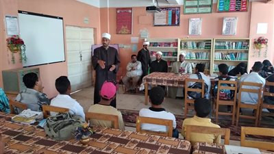 شيوخ الأزهر في قافلة تعليمية بكفر الشيخ (صور)