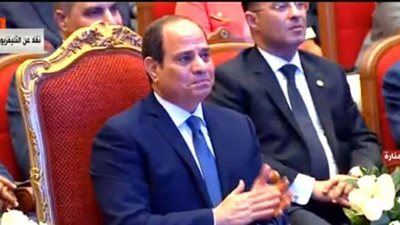 حديث مجند عن فقده بصره وحياة طفلته يُبكى السيسى خلال الندوة التثقيفية (فيديو)