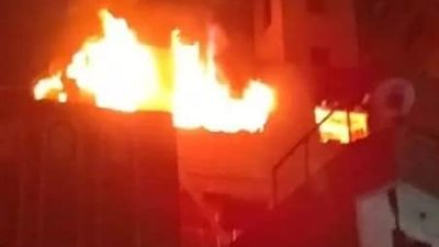 تقرير حريق كنيسة العذراء بعين شمس يؤكد أن السبب شمعة