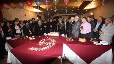 المركز الثقافي القبطى يحتفل بالذكرى السادسة لتجليس البابا تواضروس (صور)