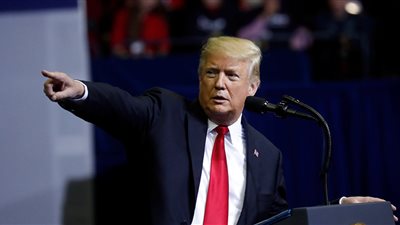 ترامب: لولا السعودية لكانت إسرائيل فى خطر (فيديو)