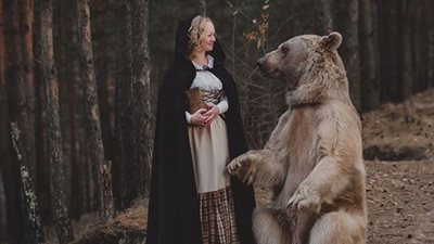 حملة لمصورة روسية ضد الصيد الجائر