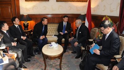 رئيس الاستئناف لوفد القضاء الصيني: مصر ليس بها اعتقالات والقبض يتم في إطار القانون (صور)