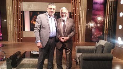 عبد الرحمن أبو زهرة ضيف عمرو الليثي في واحد من الناس (صور)