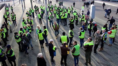 مظاهرات السترات الصفراء في هولندا