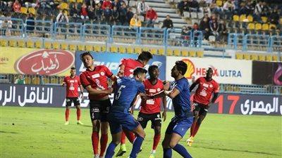 أحمد الشيخ يسجل الهدف الأول للأهلي في شباك الداخلية