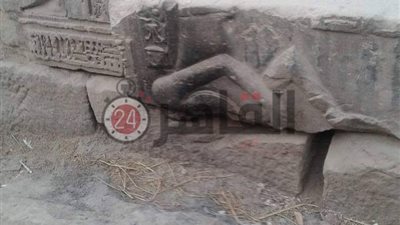 “عندنا منه كتير”.. أهالي أرمنت بالأقصر يستخدمون الأحجار الفرعونية العملاقة للتدفئة والونس (صور)