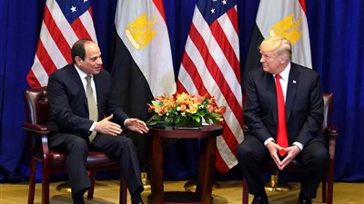 السيسي يؤكد لترامب مواصلة مصر جهودها لاقتلاع جذور الإرهاب