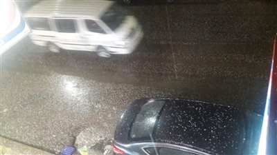 رعد وثلج.. موجة جديدة من الطقس السيىء في الإسكندرية (صور)