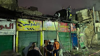 محافظة القاهرة تشكل لجنة هندسية لعقار الدرب الأحمر لبيان أسباب الحريق