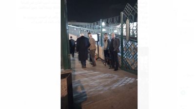 منع التصوير فى عزاء والد زوجة وزير البترول بمسجد الشرطة