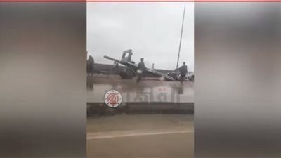 إصابة 7 أشخاص في حادث إنقلاب سيارة بسبب الطقس السيئ بالإسكندرية