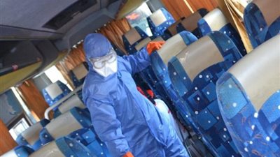 “قطاع الأعمال”: إجراءات وقائية مشددة بشركات نقل الركاب التابعة لمواجهة “كورونا”