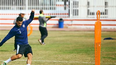 طارق حامد يواصل تدريباته في فترة توقف الدوري الممتاز (صورة) 
