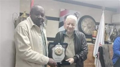 سر زيارة رئيس نادي الهلال السوداني مرتضى منصور داخل الزمالك