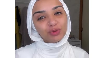 ترتدي الأبيض.. أول ظهور للبلوجر ديانا محمد بعد وفاة ابنها في حادث: عمري ما هنساه