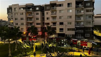 العناية الإلهية تنقذ سكان عقار من النيران في اللحظات الأخيرة خلال تحضير الإفطار بالتجمع 