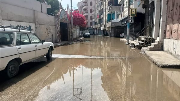 غرق الشوارع بسبب