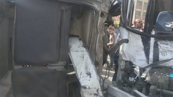 حادث تصادم بطريق