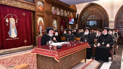 البابا تواضروس الثاني يعلن توقف العظة الأسبوعية حتى عيد الرسل