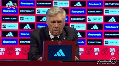 أول تعليق من أنشيلوتي بعد فوز ريال مدريد برباعية على برشلونة في كأس الملك