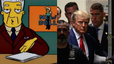 قبل 29 عامًا.. مسلسل The Simpsons توقع اعتقال ترامب 