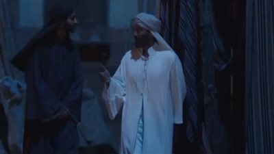 مسلسل رسالة الإمام الحلقة 15.. خالد النبوي يعطي درسا لأحد تلاميذه عن الألوهية